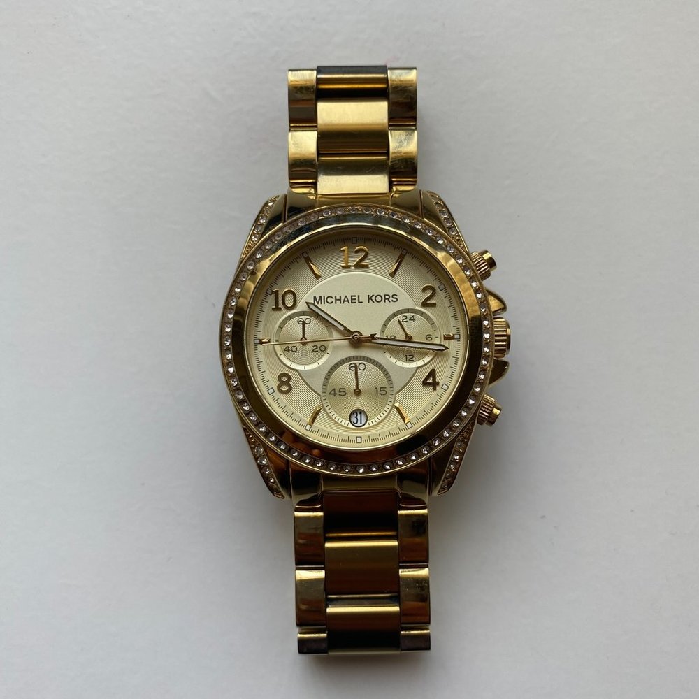 Michael Kors Women's Gold Analog Dial Quartz Wrist Watch